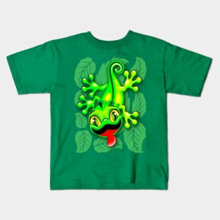 Gecko Lizard Baby Cartoon Kids T-Shirt